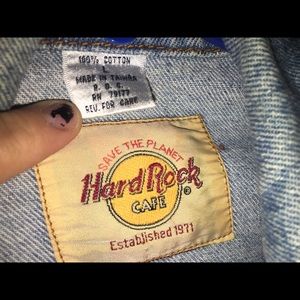 Hard Rock Cafe Denim Jacket
